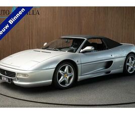 FERRARI F355 F1 SPIDER COMPLETE HISTORY E D-RIEM TUBI