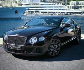BENTLEY CONTINENTAL GT SPEED W12 625 CV - MONACO