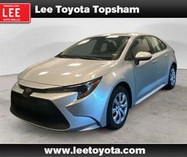 2022 TOYOTA COROLLA LE