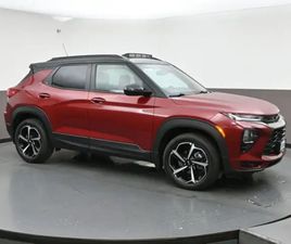2023 CHEVROLET TRAILBLAZER RS AWD SUNROOF, ALLOY WHEELS, APPLE C