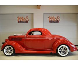 FORD MODEL 68 3-FÖNSTERS SPORT COUPE MYCKET FINT ROD BYGGE