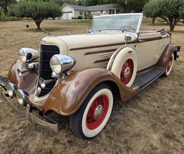 1934 DODGE DODGE BROTHERS MODEL 16 DR COUPE CONVERTIBLE