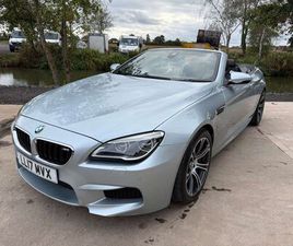 BMW SERIE 6 CABRIOLET M6 2017 BMW 6 SERIES 4.4 M6 CONVERTIBLE 2D