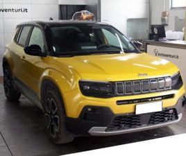 JEEP AVENGER AVENGER BEV SUMMIT CON INCENTIVI STATALI