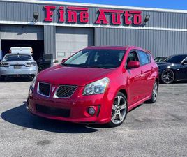 PONTIAC VIBE USED 2009 PONTIAC VIBE GT