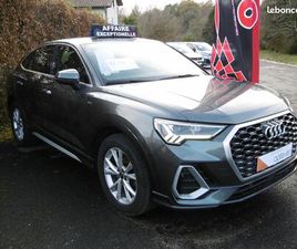?☑️AUDI Q3 SPORTBACK 35 2.0 TDI 150 S-LINE ? HAYON MOTORISE ?GTIE 6M EUROPE ☑️?