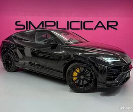 LAMBORGHINI URUS 4,0 V8 650 CH - FRANCAIS - AKRAPOVIC - 6 MODES CONDUITES - BO 3D - CARBONE - FREINS CERAMIQUE - SOFT
