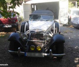 EXCALIBUR ,FORD V8 CABRIOLET 5 PLACES (RÉPLICA MERCEDES 370S MANNHEIM)