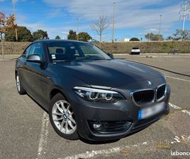 BMW SERIE 2 CABRIOLET 218 BMW SÉRIE 2 COUPÉ 218I - 136CV BOÎTE AUTO - 1ÈRE MAIN
