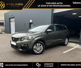 PEUGEOT 5008 PEUGEOT 5008 1.5 BLUEHDI 130 ALLURE EAT8 | 1ERE MAIN FR SUIVI COMPLET | GPS CARPLAY | REF_FR494