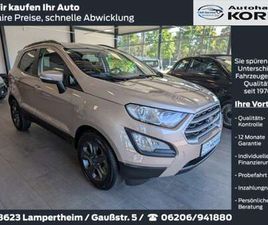 FORD ECOSPORT ECOSPORT 1.0 ECOBOOST AUT. COOL&CONNECT, GARANTIE