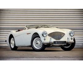AUSTIN HEALEY 100 1956 AUSTIN-HEALEY 100/4 WIT MANUEL, 4 VITESSES CONDUITE...