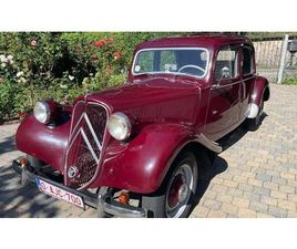 CITROEN TRACTION 1954 CITROEN TRACTION AVANT ROUGE MANUEL, 3 VITESSES COND...