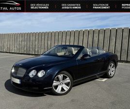 BENTLEY CONTINENTAL GTC GTC 6.0I W12
