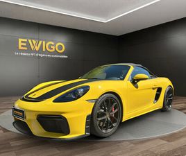 PORSCHE 718 BOXSTER SPYDER SPYDER 4.0 420CV - ORIGINE FRANCE - 1ERE MAIN - PACK CHRONO - ENTRETIEN PORSCHE - GARANTIE