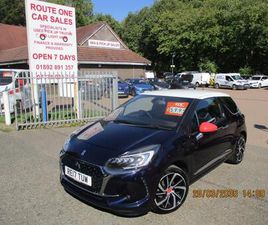 2017 DS AUTOMOBILES DS 3 1.2 PURETECH INES DE LA FRESSANGE 3DR HATCHBACK PETROL MANUAL