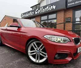 2016 BMW 2 SERIES 220D M SPORT 2DR STEP AUTO CONVERTIBLE DIESEL AUTOMATIC