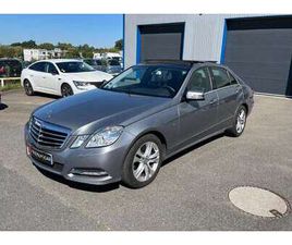 E 350 CDI E350 CDI 265 BVA 7G-TRONIC BERLINE BM 212 AVANTGARDE EXECUTIVE 4 MATIC 4MATIC ENTRETIEN