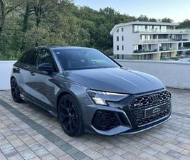 AUDI A3 SPORTBACK S3 AUDI RS3 2.5 TFSI QUATTRO SPORTBACK, BLACK EDITION, MATRIX, ACC, B&O , 2022 GOD.