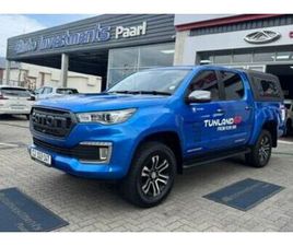 2025 FOTON TUNLAND 2.0T G7 LUXURY 4X4 DOUBLE-CAB AUTO
