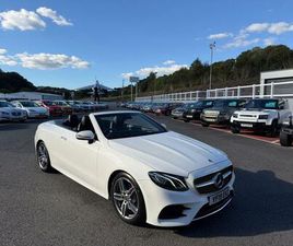2.0 E300 AMG LINE (PREMIUM) CABRIOLET G-TRONIC+ EURO 6 (START/STOP) 2DR