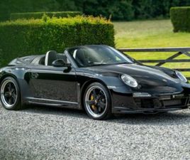 PORSCHE 911 CABRIOLET 997 CARRERA 997 SPEEDSTER - 1 OF 12EX BLACK PTS WORLDWIDE