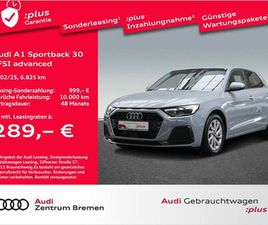 AUDI A1 SPORTBACK 30 TFSI ADVANCED PDC LED SITZH DAB