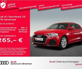 AUDI A1 SPORTBACK 25 TFSI ADVANCED NAVI ACC PDC SITZH
