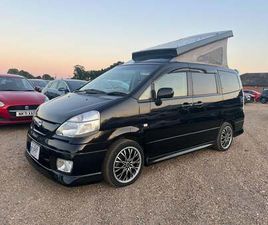 NISSAN SENTRA 2004 NISSAN SERENA CAMPER VAN AUTOMATIC PETROL CAT S LOGBOOK MPV