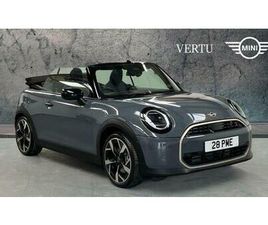 MINI CABRIO COOPER 2025 MINI COOPER 2.0 S EXCLUSIVE 2DR AUTO PETROL CONVERTIBLE CONVERTIBLE PETROL AUTOMATIC