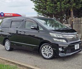 TOYOTA VELLFIRE 12 TOYOTA VELLFIRE G PACKAG 2012(12) 2.4CC PETROL 2012(12) 8 SEATERS MPV PETROL MANUAL