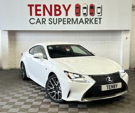 LEXUS RC RC300H 2.5 300H F SPORT CVT EURO 6 (START/STOP) 2DR