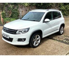 VOLKSWAGEN TIGUAN 2014 VOLKSWAGEN TIGUAN 2.0 TDI BLUEMOTION TECH R-LINE 177 4X4 5DR DSG AUTO ESTATE DIESEL AUTOMATIC