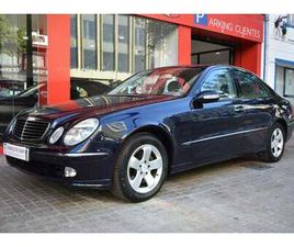 MERCEDES CLASSE E E 240 MERCEDES-BENZ CLASE E BERLINA AUTOMÁTICO DE 4 PUERTAS