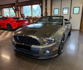 FORD MUSTANG CABRIO SHELBY GT500 FORD MUSTANG SHELBY GT500 CONVERTIBLE 2010