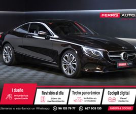 MERCEDES CLASSE S S 500 MERCEDES-BENZ CLASE S COUPÉ 500 4M AUT.
