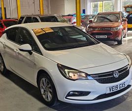 VAUXHALL ASTRA 1.0I TURBO ECOTEC DESIGN EURO 6 (START/STOP) 5DR