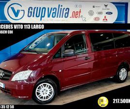 MERCEDES VITO 113 MERCEDES-BENZ VITO 113 CDI LARGA
