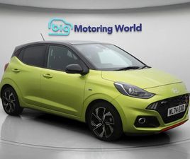 HYUNDAI SATELLITE HYUNDAI I10 1.0 T-GDI N LINE HATCHBACK 5DR PETROL MANUAL EURO 6 (S/S) (90 PS) SATELLITE NAVIGATION,PRIVACY G HATCHBACK 2025, 7216 MILES, £15100 - 32841088 - EXC