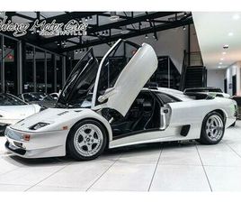 USED 1992 LAMBORGHINI DIABLO COUPE SE30/SV CONVERSION BY J-LOC! RARE BALLOON WHITE PEARL! ONLY 1800 MILE