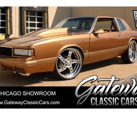 CHEVROLET MONTE CARLO 1987 CHEVROLET MONTE CARLO COUPE