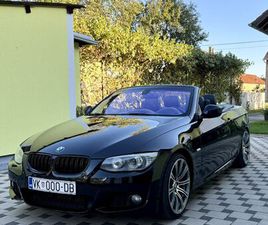 BMW SERIJA 3 CABRIOLET 320D E93 LCI - M PAKET CIJENA NIJE FIKSNA!, 2011 GOD.