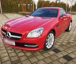 MERCEDES SLK 250CDI ROADSTER ROT PANORAMADACH