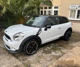 MINI PACEMAN COOPER S MINI COOPER S, PACEMAN, COUPE, 2013, MANUAL, 1598 (CC), 3 DOORS
