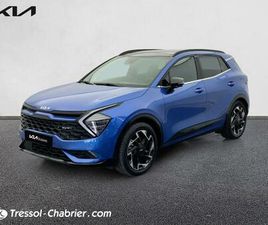 KIA SPORTAGE KIA SPORTAGE 1.6 T-GDI 265CH ISG HYBRIDE RECHARGEABLE BVA6 4X4 GT LINE PREMIUM