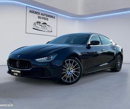 MASERATI GHIBLI MASERATI GHIBLI 3.0 V6 275 D GRANLUSSO TOIT OUVRANT/RÉGULATEUR ADAPTATIF
