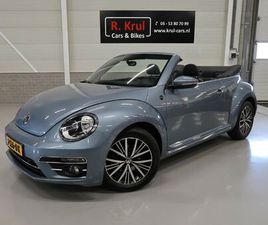 VOLKSWAGEN BEETLE CABRIOLET 1.2 TSI SOUND AIRCO-ECC NAVIGATIE APP CONNECT BLUETOOTH STOELVERWARMING BOEKJES SPORTVELGEN 17 INCH PARKEERSENSOREN WINDSCHERM 2E EI