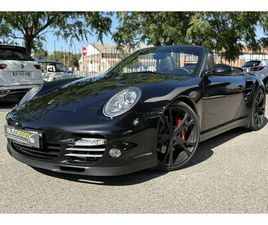 PORSCHE 911 CABRIOLET 997 TURBO TURBO 997 PH2 PDK CABRIOLET / RARE PRÉPA TECHART 560CV / SUPER ÉTAT