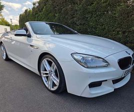 BMW SERIE 6 CABRIOLET 640 BMW 6 SERIES 3.0 640D M SPORT CONVERTIBLE 2014