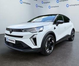 RENAULT CAPTUR E-TECH TECHNO FULL HYBRID 145 CAMERA CAPTEURS FAIBLE KM !!!
